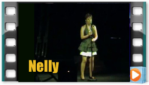 Nelly- chanteuse de l'Avenir Ensemble
